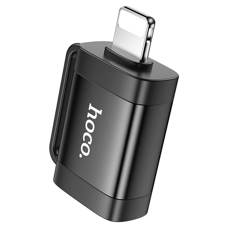 OTG adapter Lightning na USB-A crni