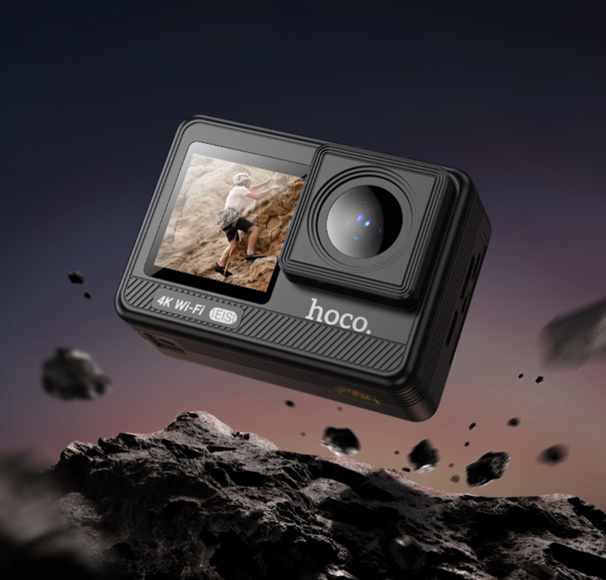 Hoco 4K Anti Shake Sports Camera – Vodootporna akcijska kamera s stabilizacijom