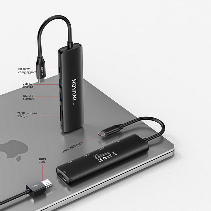 NOVANL USB-C multiport adapter