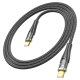 Hoco USB-C na USB-C kabel 60W 1,2m – Crni