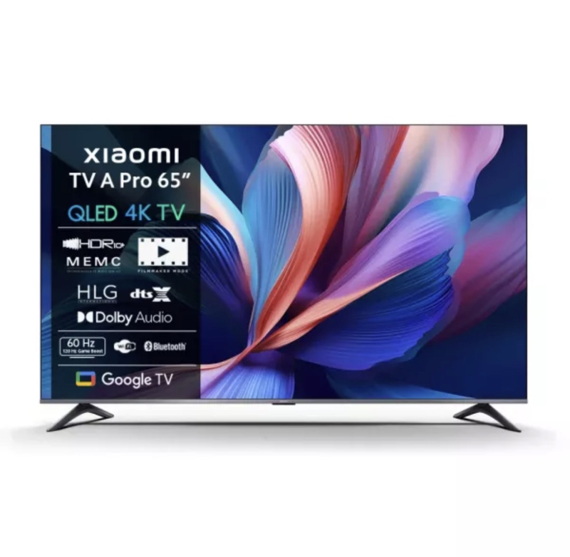 Xiaomi TV A PRO 65 2026 – 65” 4K QLED Smart TV s Dolby Vision i Google TV