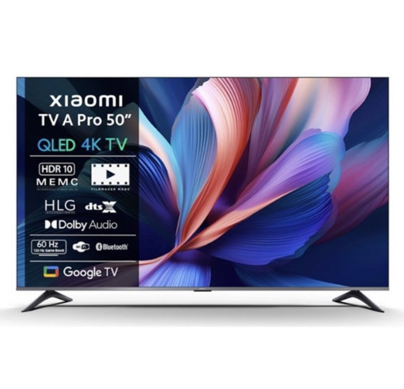 Xiaomi TV A PRO 50 2026 – 50” 4K QLED Smart TV s Dolby Vision i Google TV