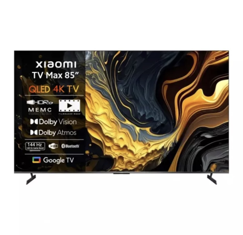 Xiaomi TV MAX 85 2025 – 85” 4K QLED Smart TV s Dolby Vision i Google TV