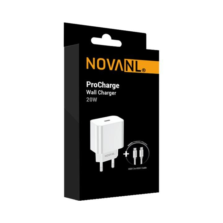 NOVANL ProCharge 20W – kućni punjač sa USB-C to C kablom
